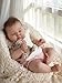 Peaches Reborn Baby Doll - 20 Inch Soft Cloth Body Sleeping Ages 3+