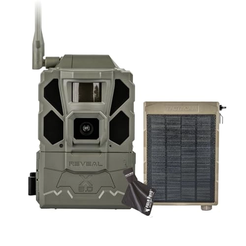 Reveal X 3.0 - 1080p Cellular + Reveal Solar Panel + Microfiber Cleaning Cloth