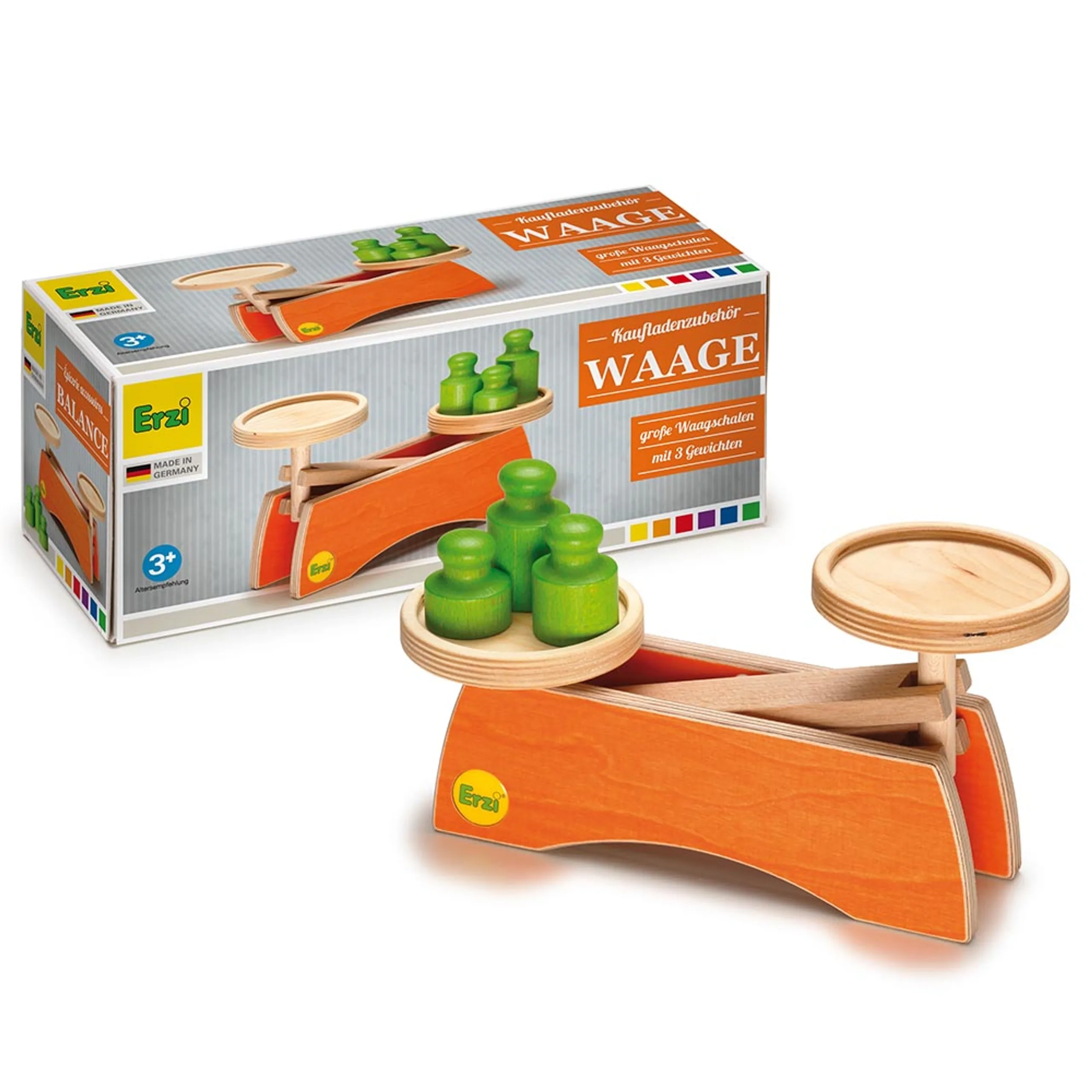 Wooden Scale - Suitable for 3-6 years 4 pieces
