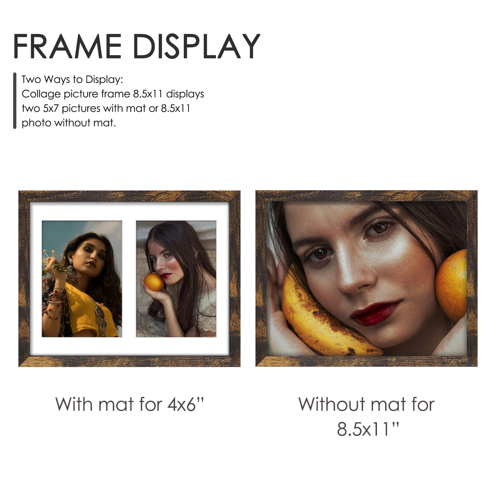 Double 5x7 Picture Frame