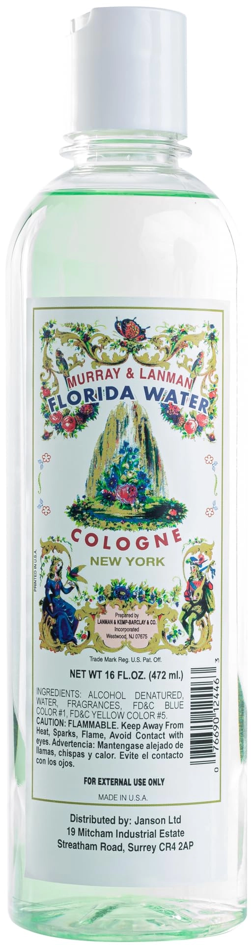 Agua Florida Florida Eau de Parfum 472 ml