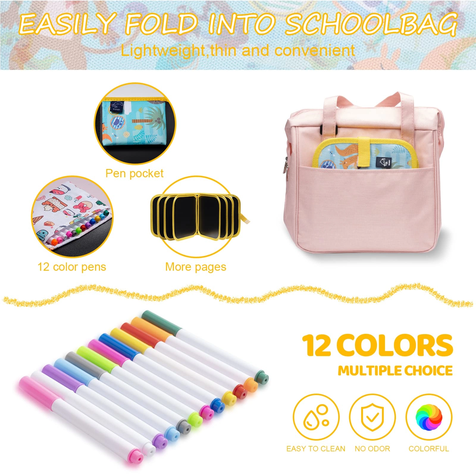 Erasable Drawing Book - 3+ years