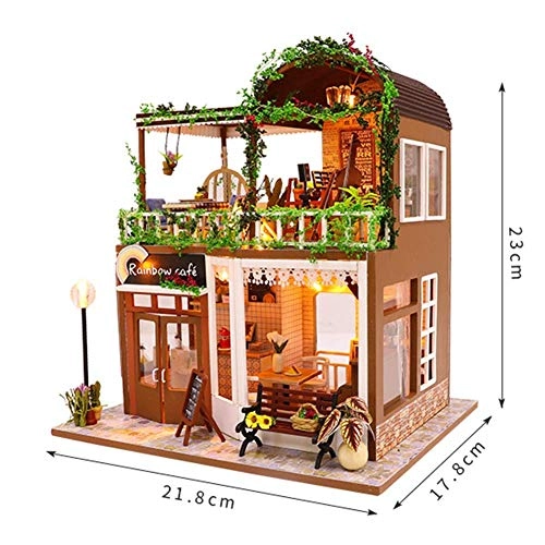 Dollhouse Miniature DIY House Kit - 1:24 Scale