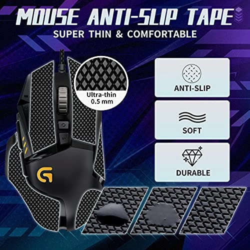 Mouse Anti Slip Grip Tape - 0.5mm Palm Sweat Absorption