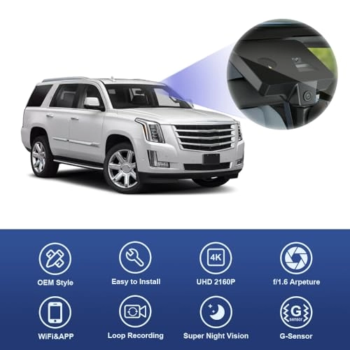 2K 1440P X 1080P for Cadillac Escalade 2015-2020