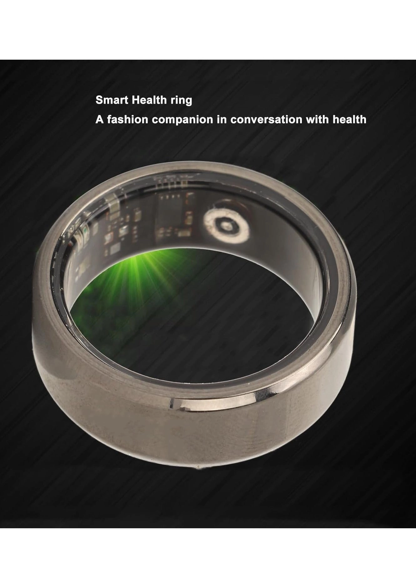 Smart Health Ring - IP68 Waterproof Bluetooth 5.1 7-8 days