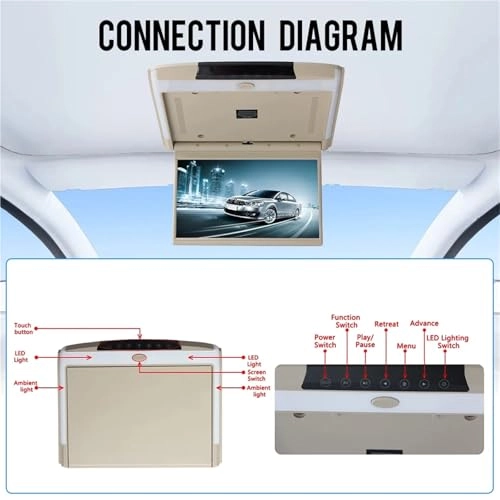 Car Roof Monitor - 12.5 inch