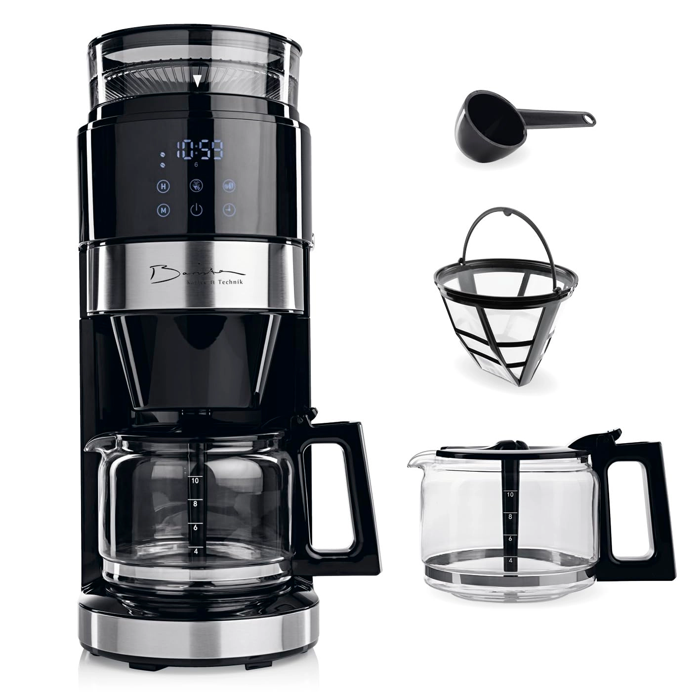 Barista Kaffee & Technik 15301 - 1250 Milliliters Integrated Coffee Grinder