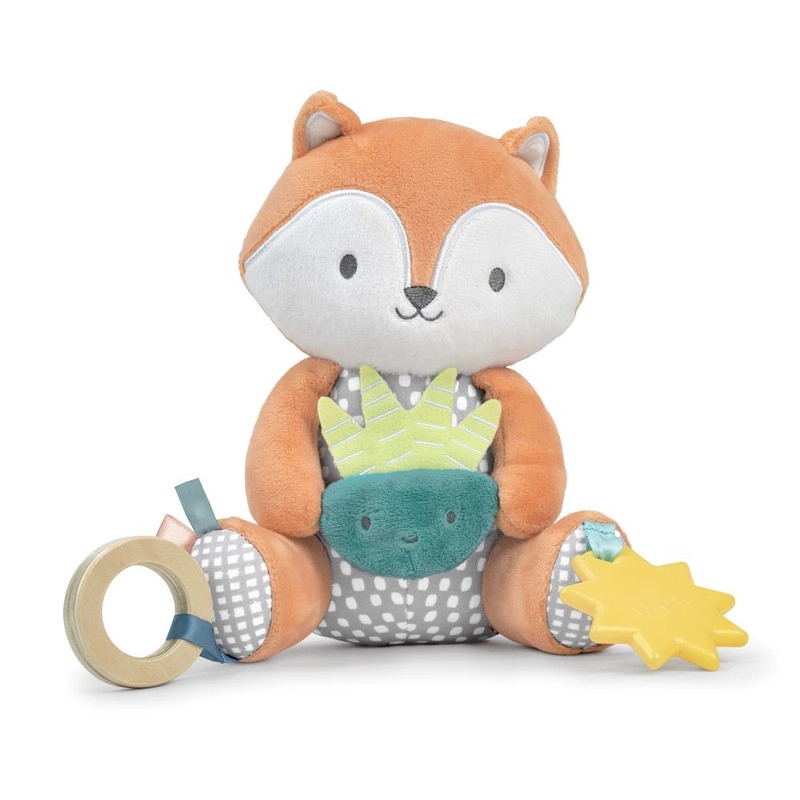 Ingenuity Calm Springs Plush Activity Pal - Kitt BPA-free