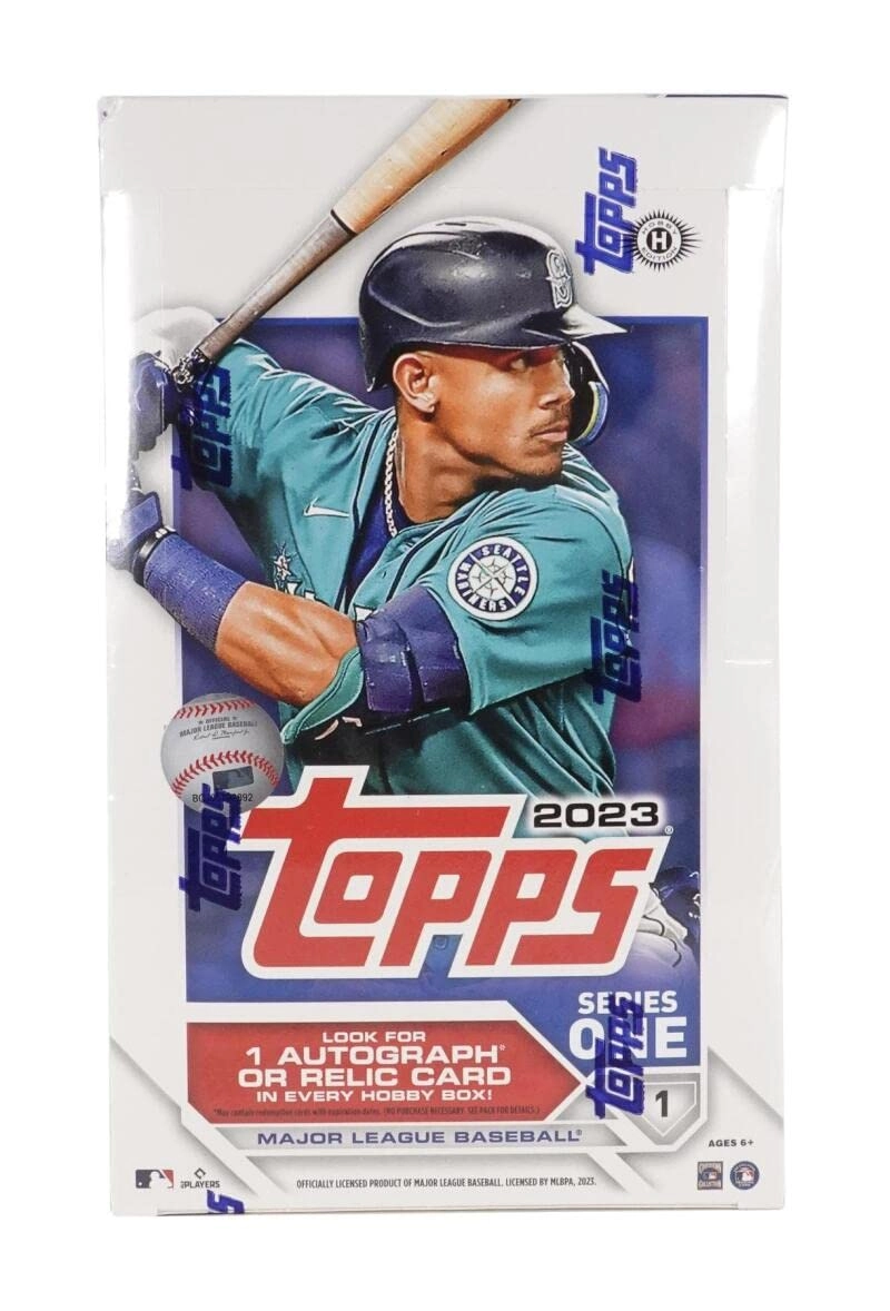 Topps Series 1 Baseball Hobby Box - 14 cards