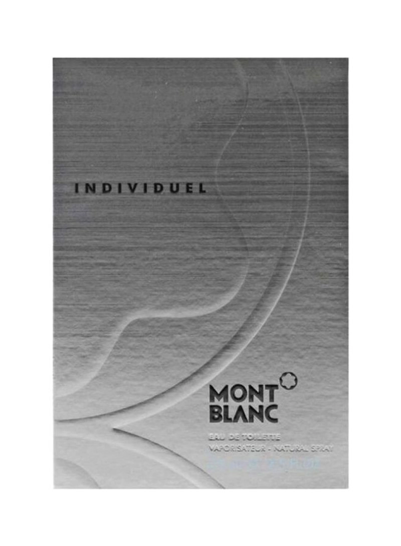 Individuel Tonic Eau de Toilette 75ml