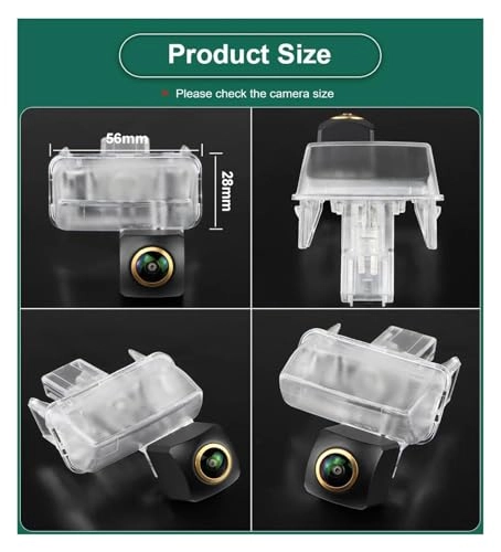 Reversing Camera - RCA interface PAL 512(H)X582(V); NTSC 512(H)X492(V)