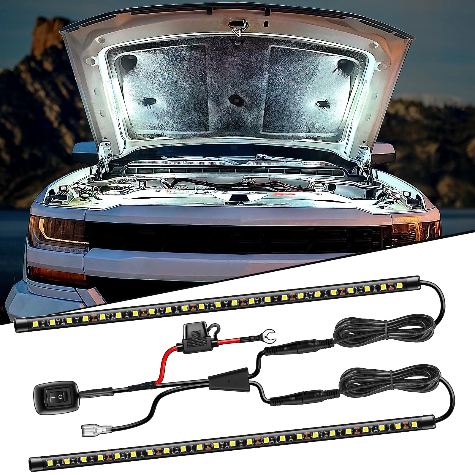 Nilight Under Hood Light Strip - 40cm