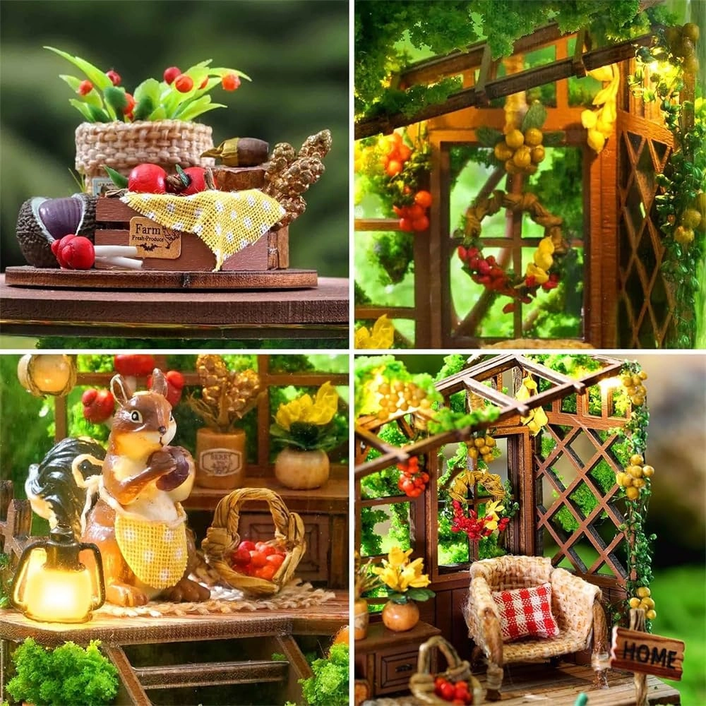 Miniature Dollhouse Kit - 1:24