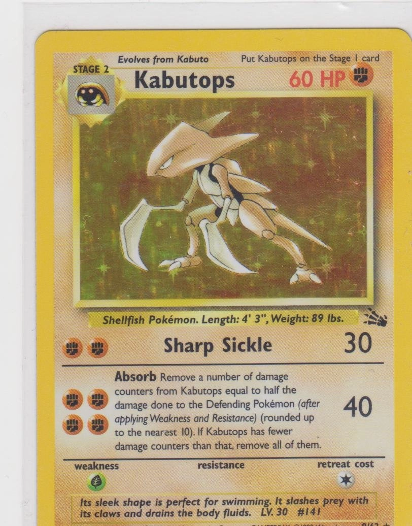Pokémon Kabutops 9/62