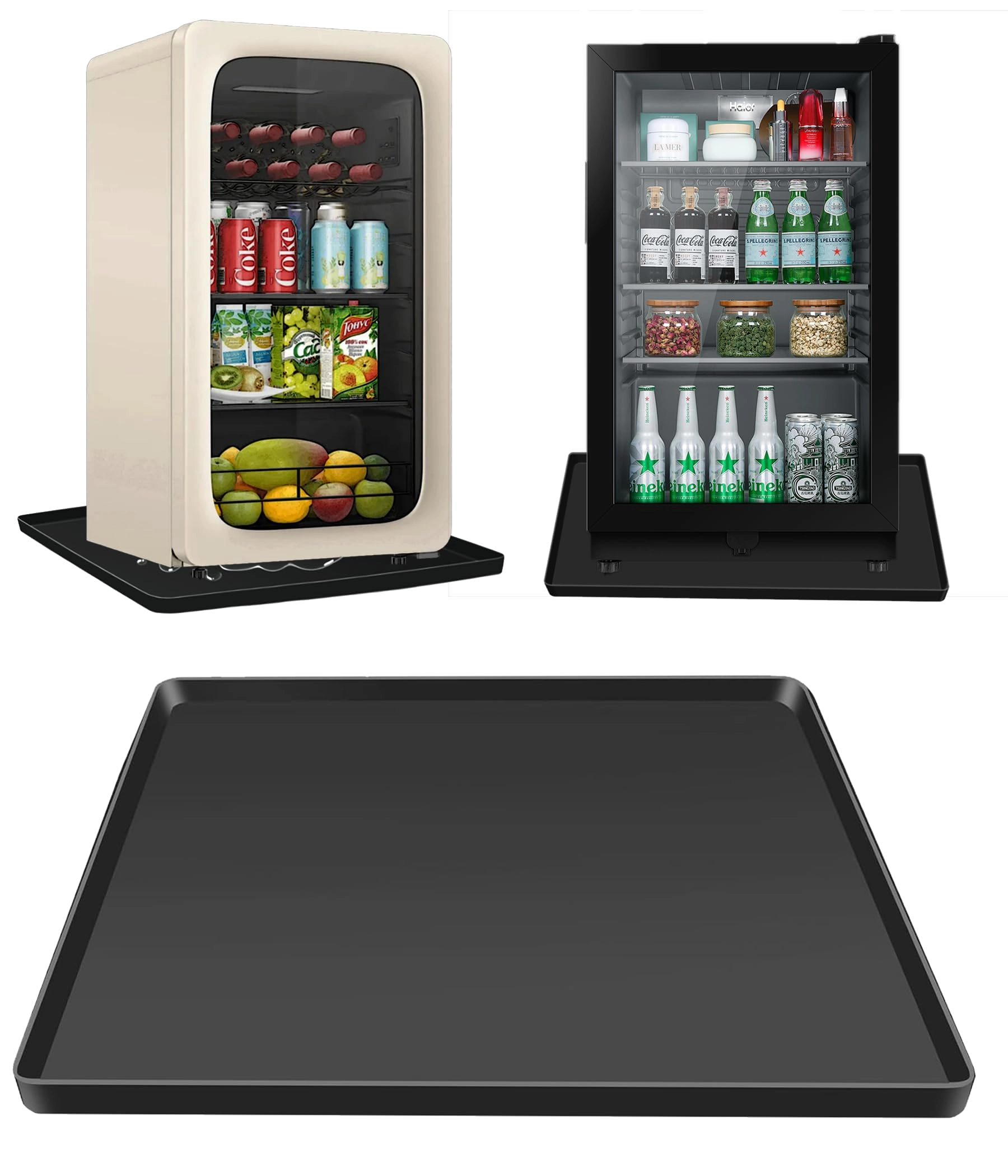 NAXVIO NXmat-BK - 24" x 24" x 0.8" Black Silicone