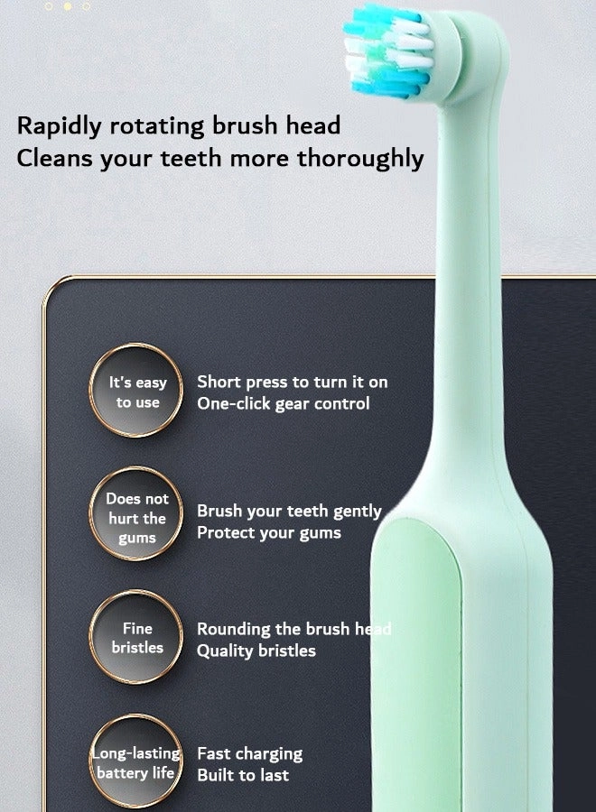 Electric Toothbrush - Rechargeable Rotating 2 Modes