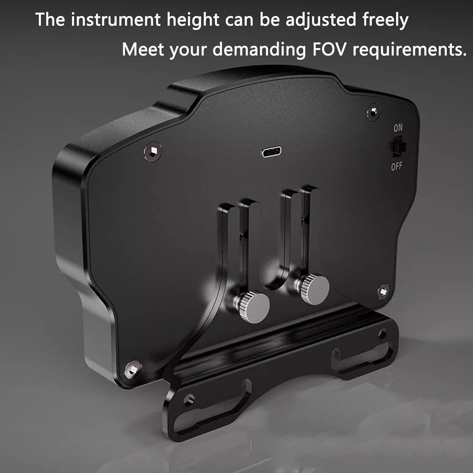 Racing Simulator LCD Dashboard Add-on - Logitech/Thrustmaster/MOZA