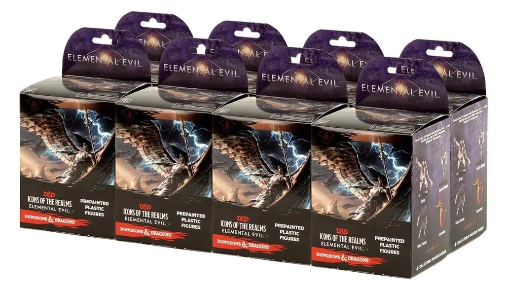 Dungeons & Dragons Icons of the Realms: Elemental Evil - 8ct. Booster Brick