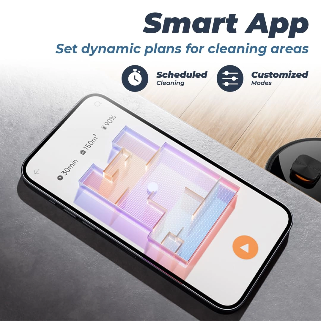 3in1 Laser - Powerful Suction Long Battery Advanced Navigation