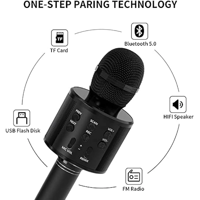 WIRELESS BLUETOOTH MICROPHONE