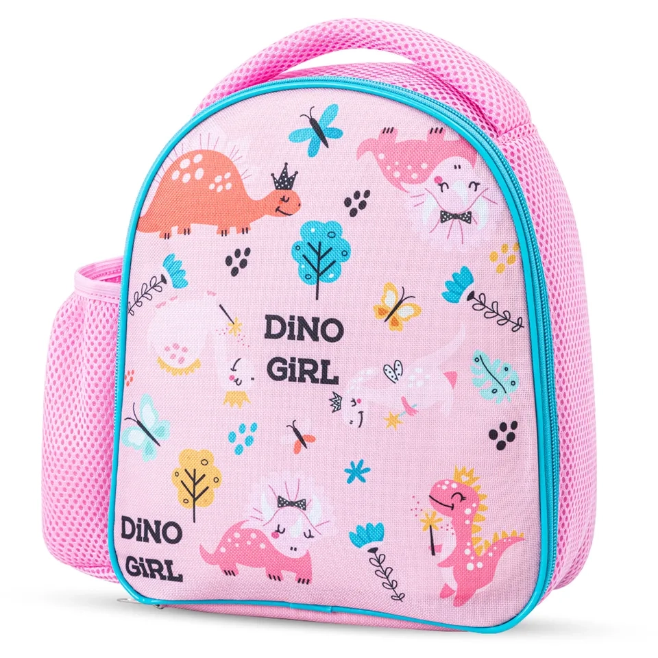 Lunch Bag - Dinosaurs + Lunch Box - 750 ml + Water Bottle - 450ml