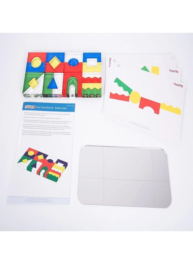 Color Crystal Block Set - 3+ 25 pieces