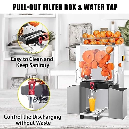 Commercial Orange Juicer Machine - 120W