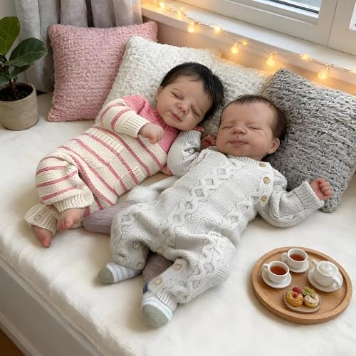 Reborn Baby Doll - 18 inch Twins Ages 3+