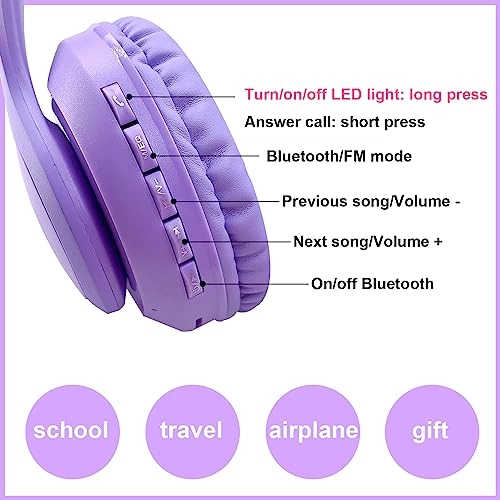 Cat Ear Headphones Wireless Headphone