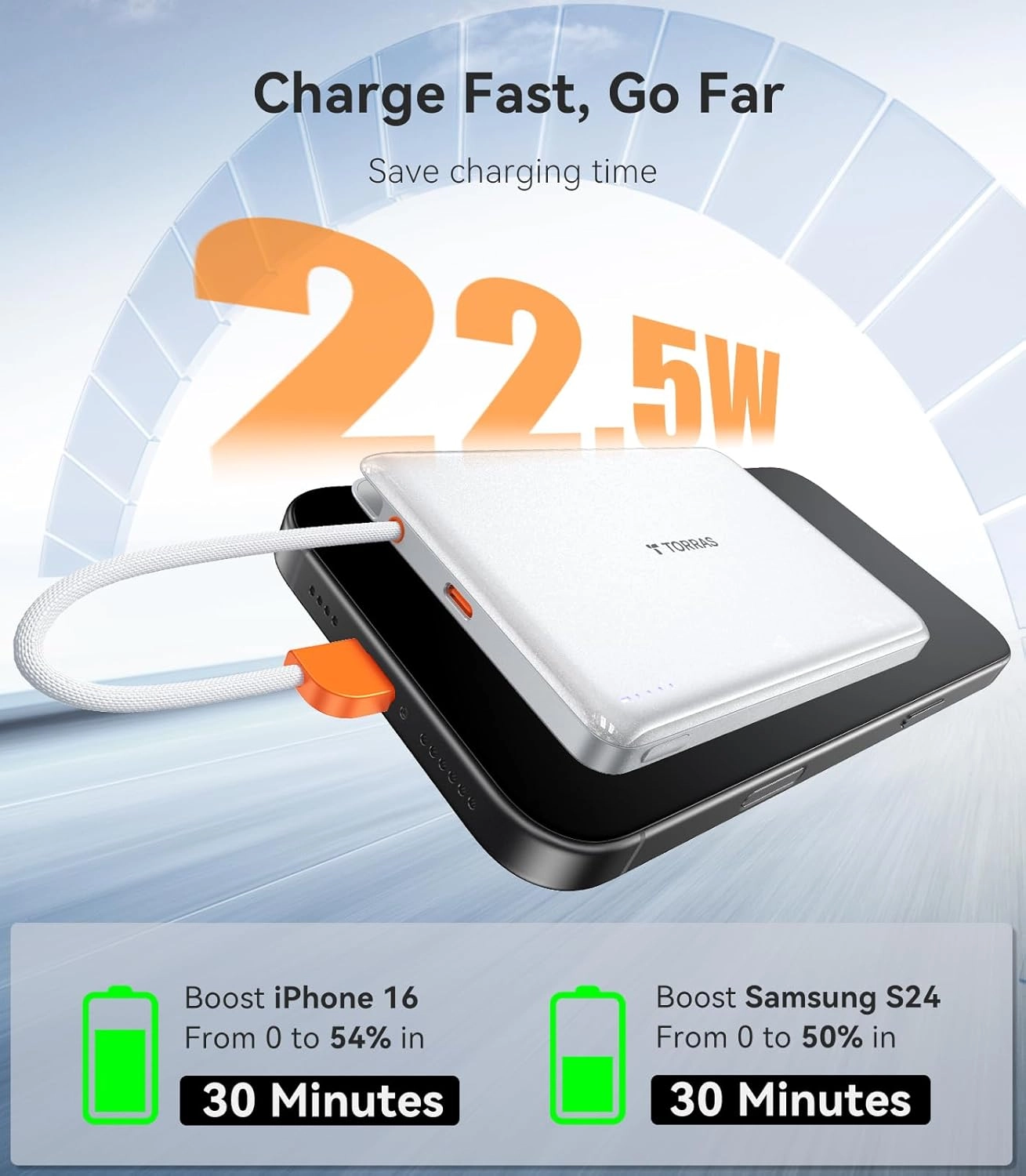 PebbleLink - 10,000mAh 22.5 Watt
