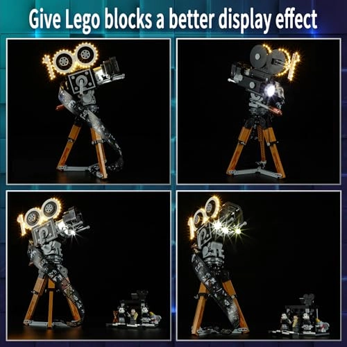 LED Light for LEGO Walt Disney Tribute Camera Set 43230 - ABS Plastic 1