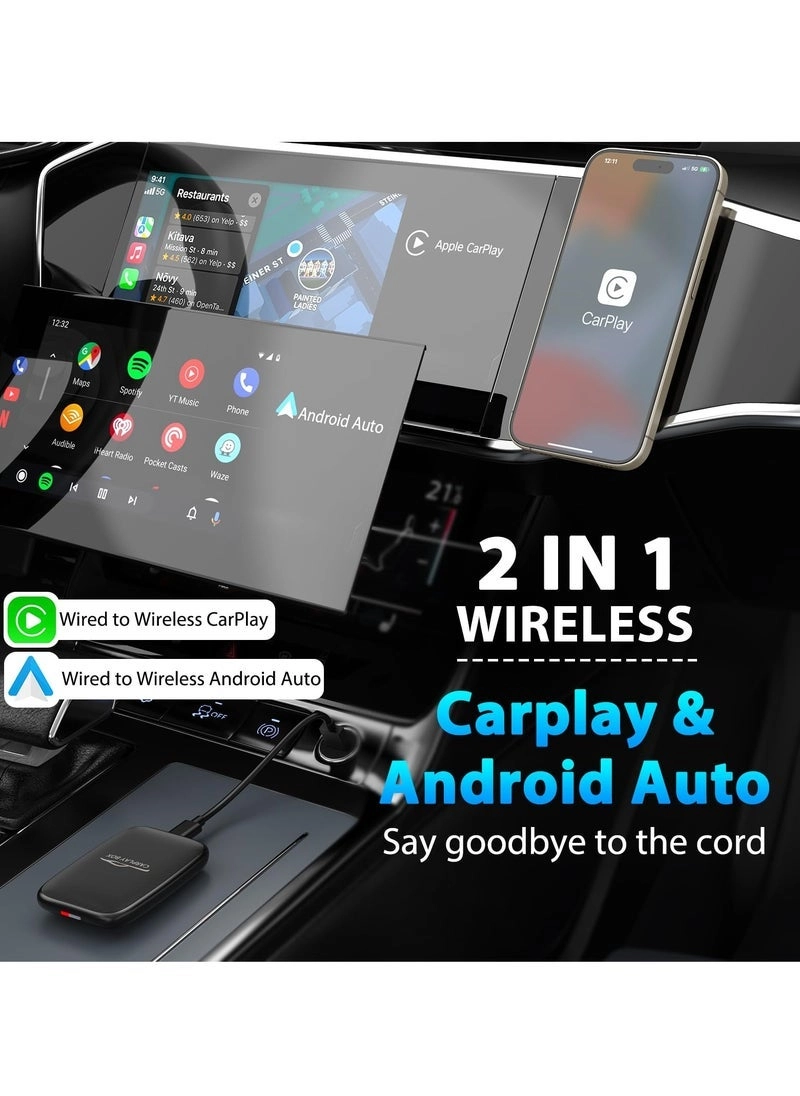 Wireless CarPlay and Android Auto Adapter