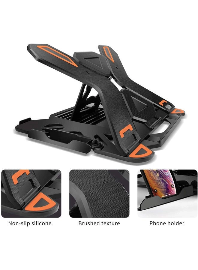 Captaintech Adjustable Laptop Stand - 10-17 Inch