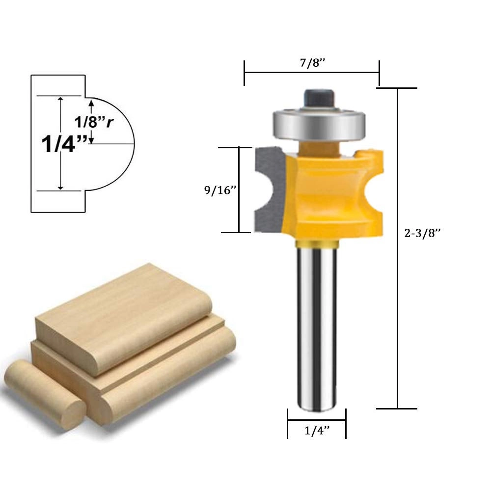 Router Bit Set - 1/4 Inch 5PCS