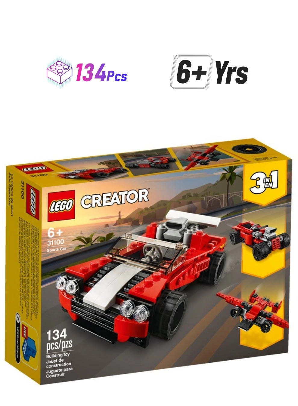 Creator 3in1 Sports Car (31100)