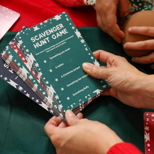 Scavenger Hunt Game Cards - 48 pieces English 3 years and up