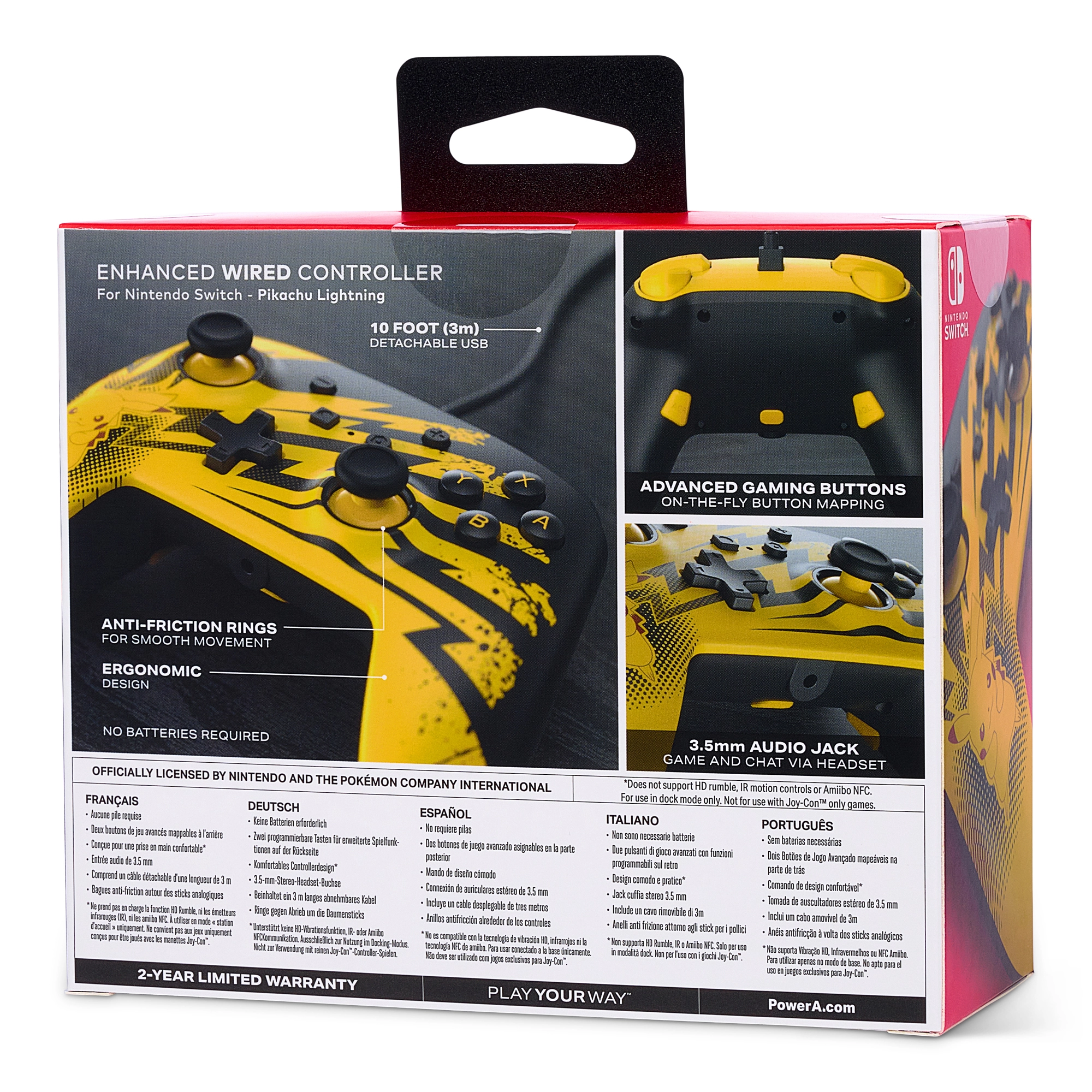 Enhanced Wired Controller - Nintendo Switch