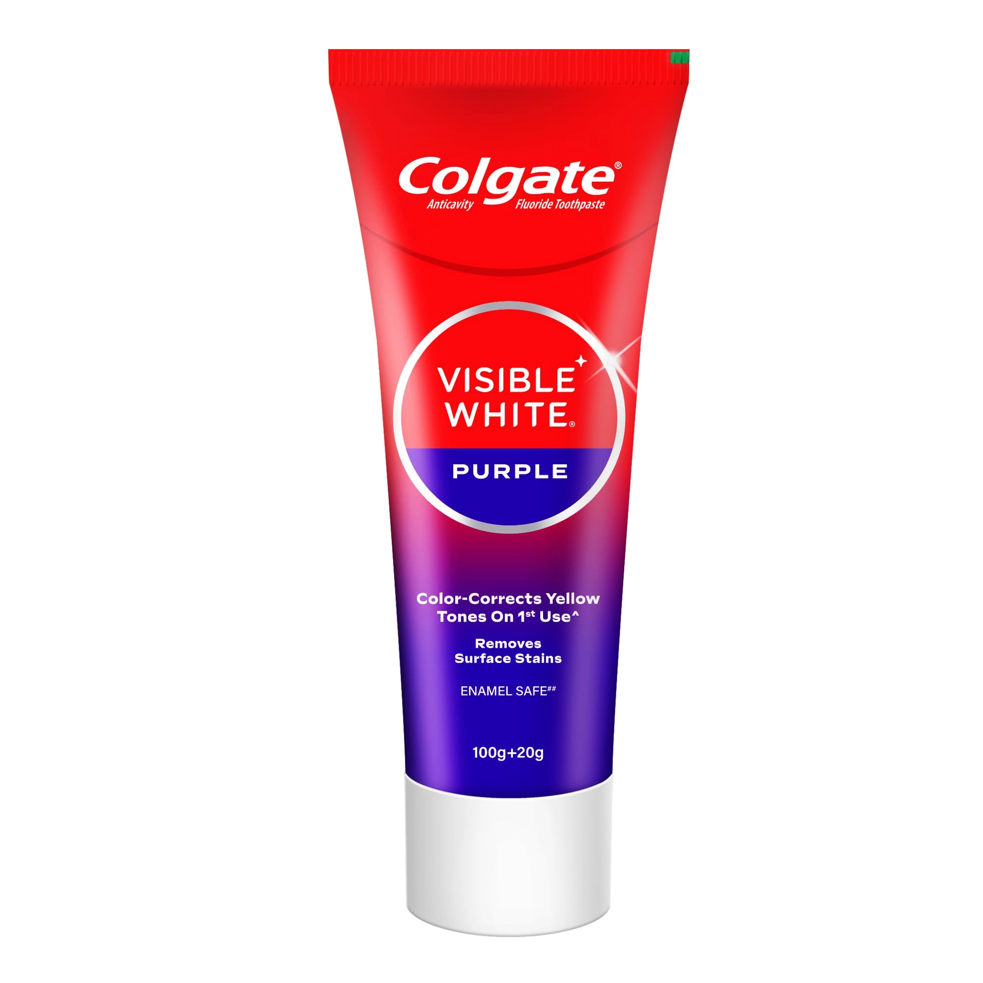 Colgate-Palmolive (India) Ltd Visible White Purple Mint Toothpaste Adult 120g