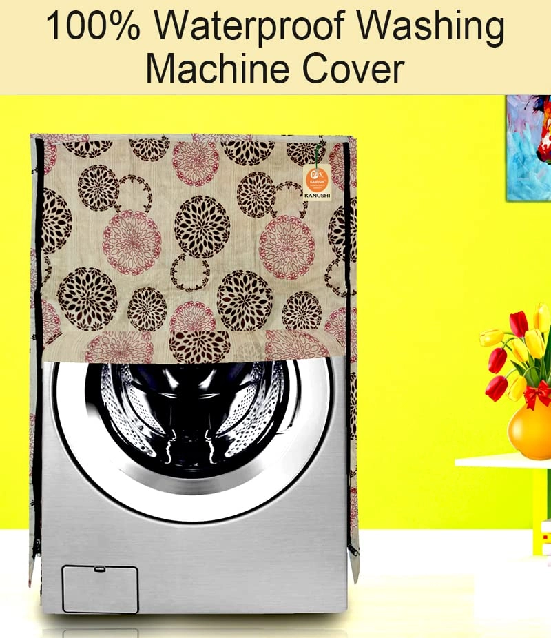 Front Load Washing Machine Cover - Washable Dustproof 23x23x33