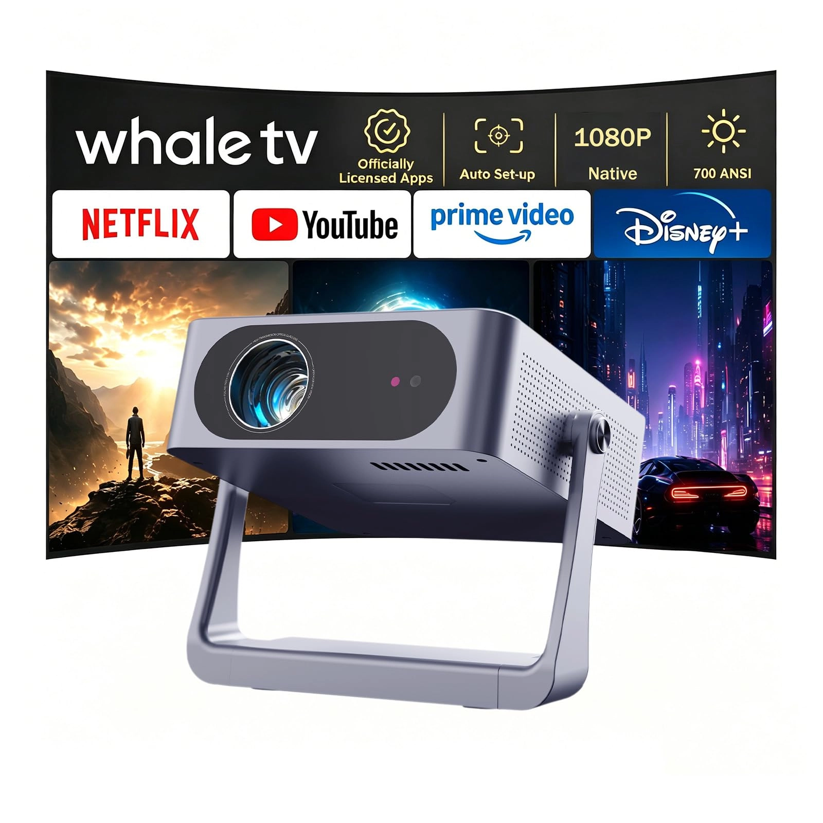SAEJLLP AE-C6 700 ANSI lumens 1080P