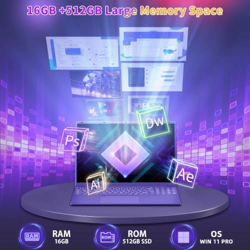 HJC160 - 16'' N95 12GB DDR5 512GB SSD