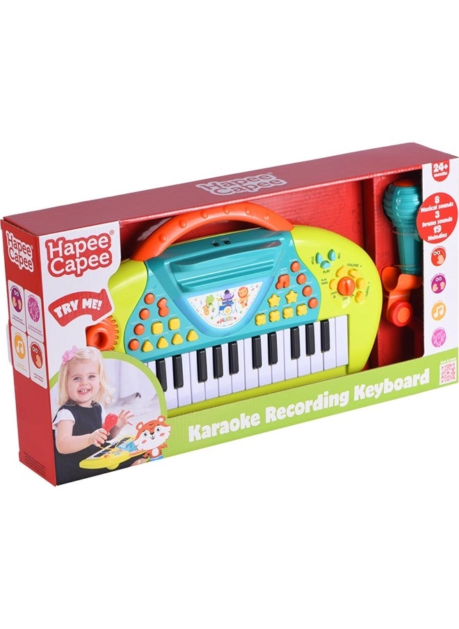 Karaoke Recording Keyboard - 19 demo melodies 24+ months