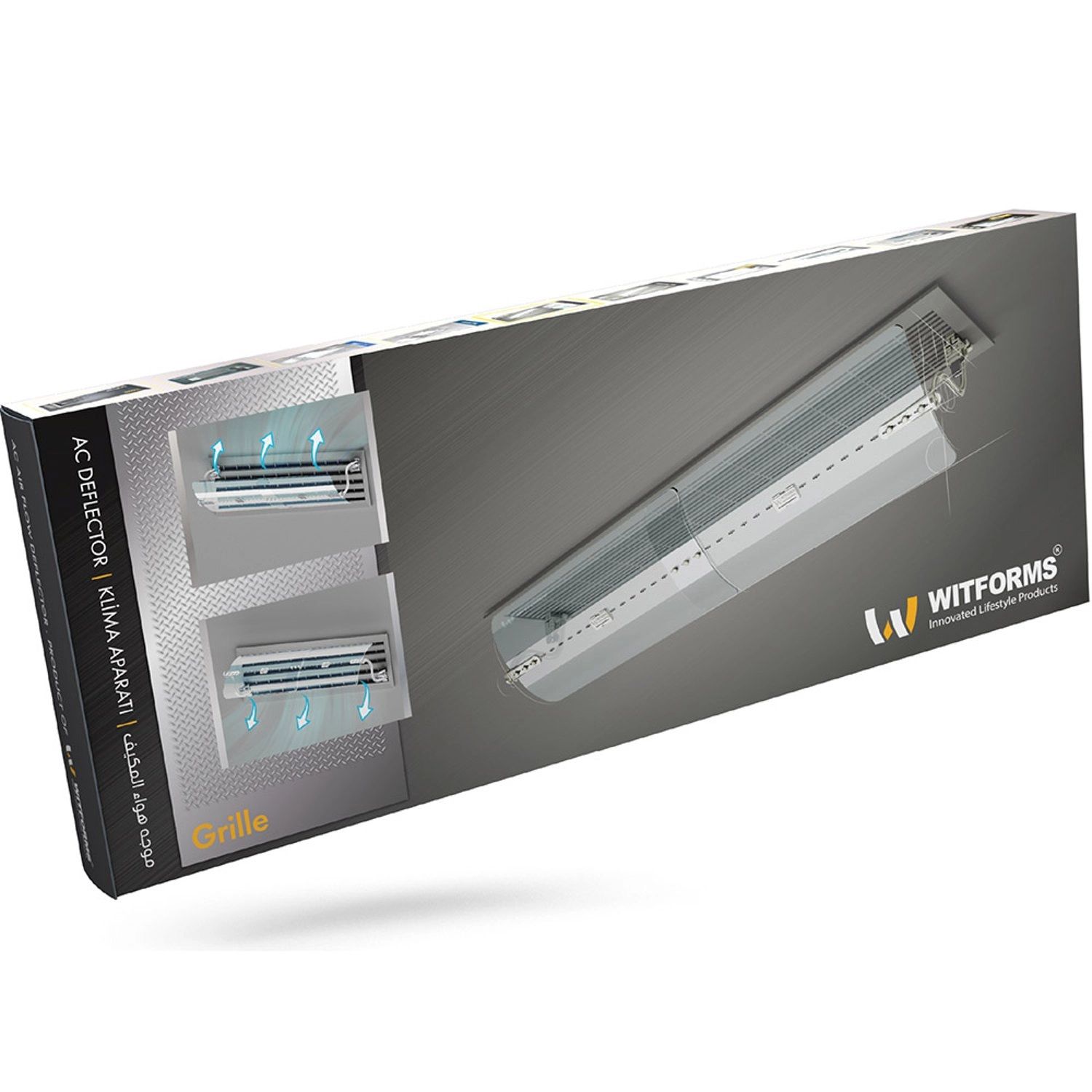 Classic Split AC Air Deflector - Fits split AC units