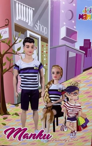 Couple Doll - Movable Joints Fashion Doll Ages 3+ Set