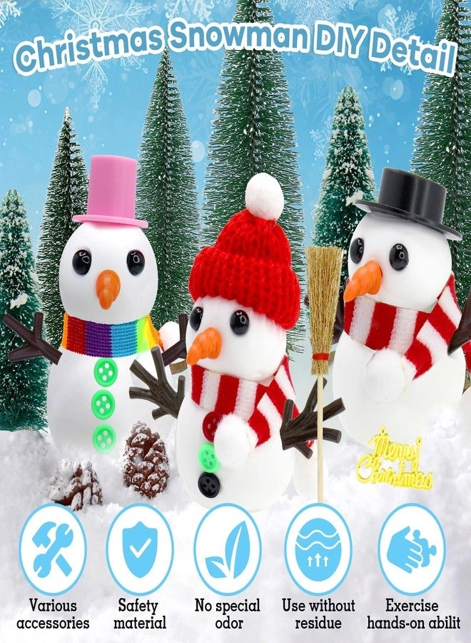 Build a Snowman Kit - Christmas Craft DIY 12 Pack