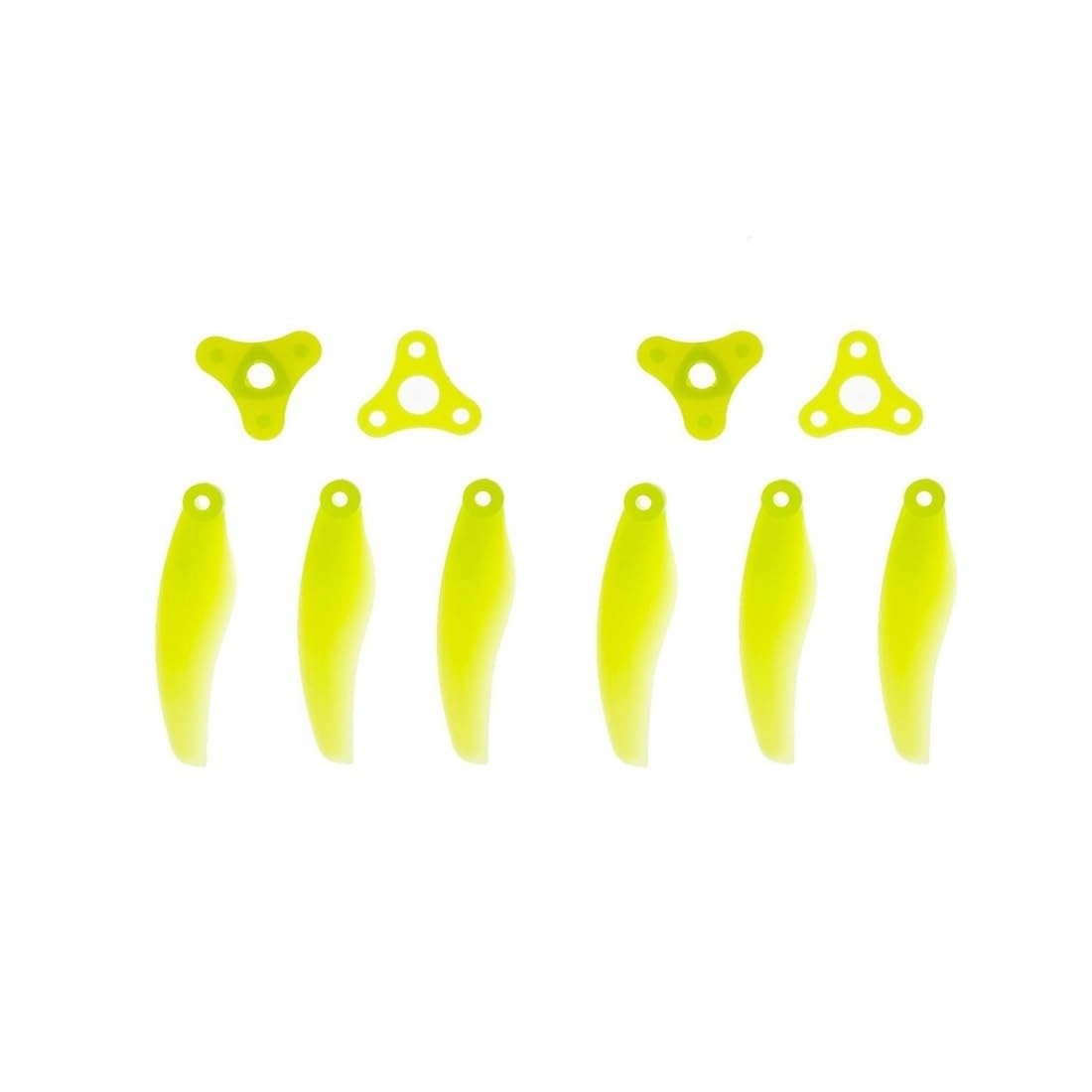 SxRakiO F5135 - 10 Pairs 5.1" Foldable 3-Blade