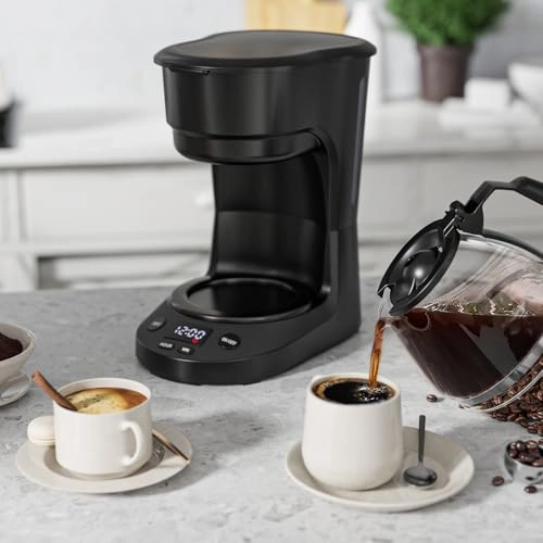 Drip Coffee Maker - 5 Cup Programmable Timer
