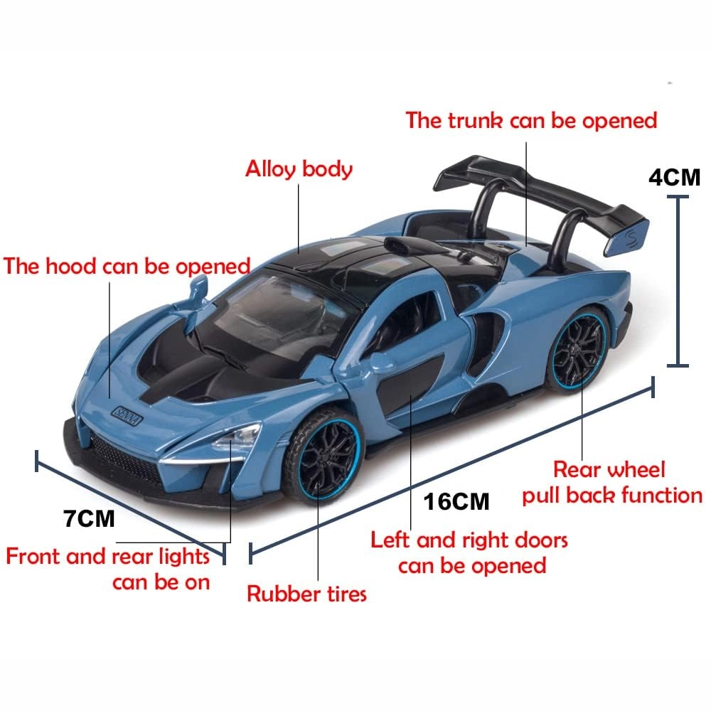 MECREN Senna-Blue - 1:32