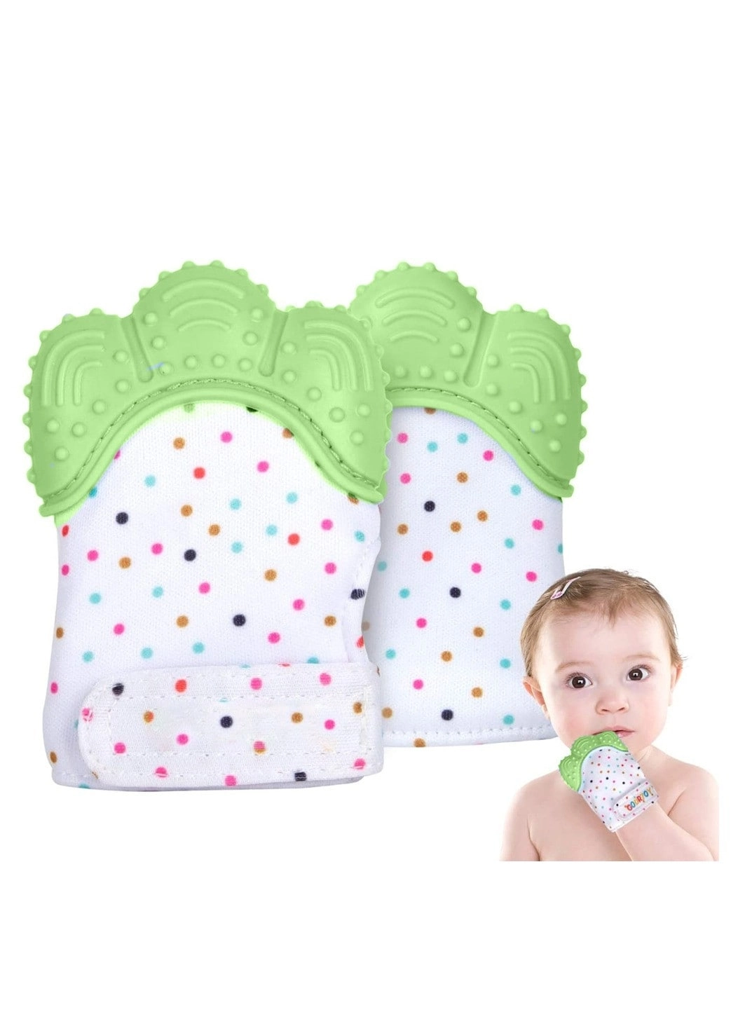 Vsell24 Teething Mitten - Food Grade Silicone